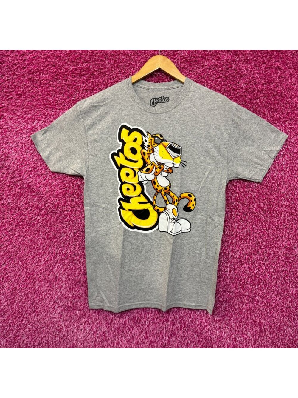 Cheetos Chester the Cheesy Cheetah Frito-Lays Promo Tee M